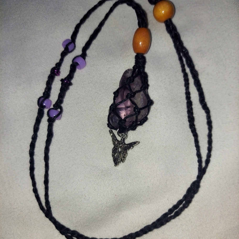 Boho Amethyst Necklace
